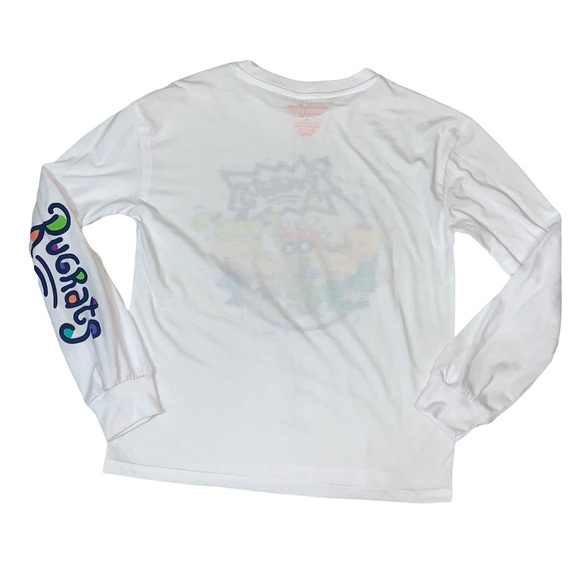 Nickelodeon Rugrats Tee Long Sleeve Graphic T-Shirt White - Picture 2 of 8